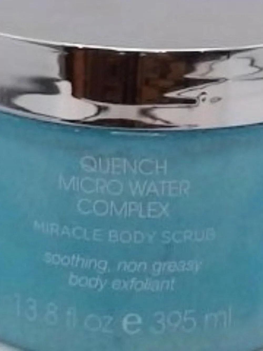 Quench 8.6-ounce Miracle Body Scrub, BRAND NEW, NEVER USED‎